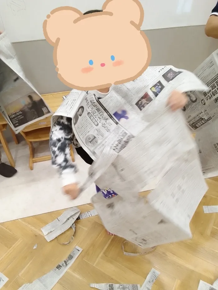 土曜日・募集中！！元気っこ集まれ！ふくふくKidsClub/どう？ミイラになってる？📰😶‍🌫️