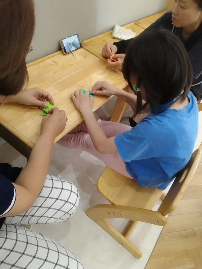 『2025年2月オープン』　ふくふくKidsClub 小学生のお友だち募集中/折り紙いいね👍️