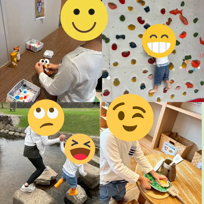 児童発達支援・放課後等デイサービス くじらぐも/🌳 児童発達支援 ポムポム公園で屋内アスレチック ✨