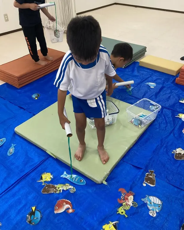 スマイルふしみ/一緒に遊ぼう「魚釣りゲーム」
