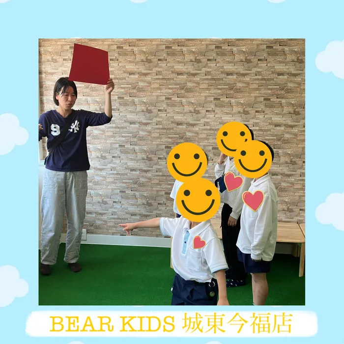 【ABA個別療育・就学前支援】BEAR KIDS（ベアキッズ）城東今福店/信号ゲーム🎵