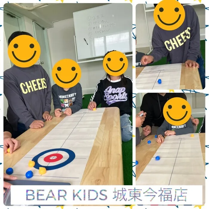 【ABA個別療育・LEGOプログラミング】BEAR KIDS（ベアキッズ）城東今福店/カーリングゲーム👍