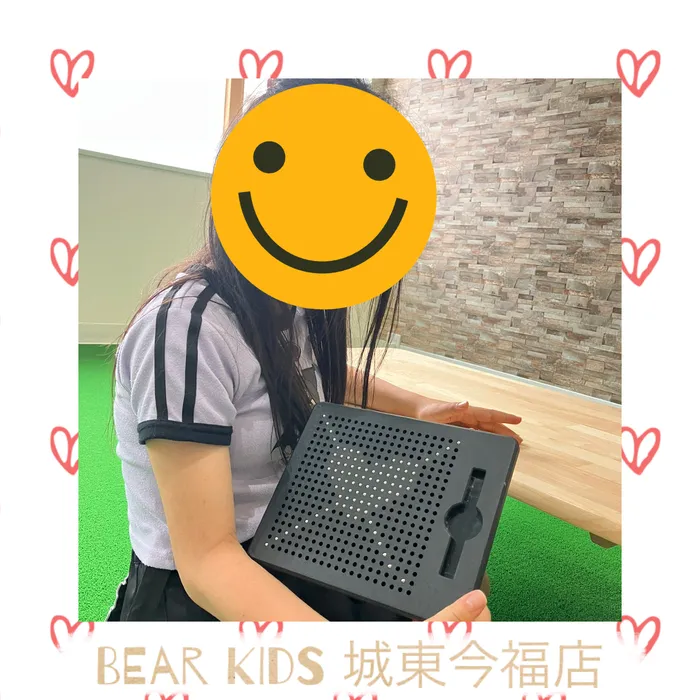 【ABA個別療育・LEGOプログラミング】BEAR KIDS（ベアキッズ）城東今福店/マグネットタブレット☝️