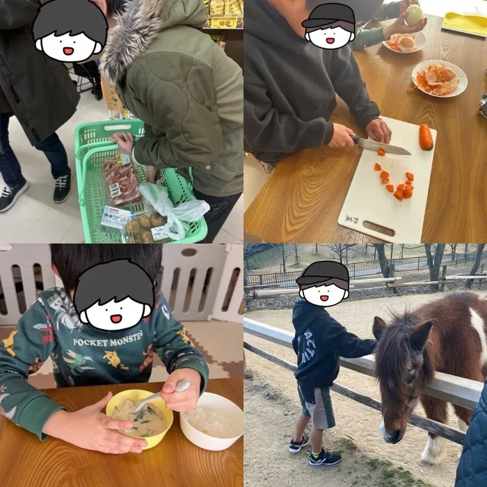 ディスカバリー2nd/シチュー作り🥣&おでかけ🛝🐎