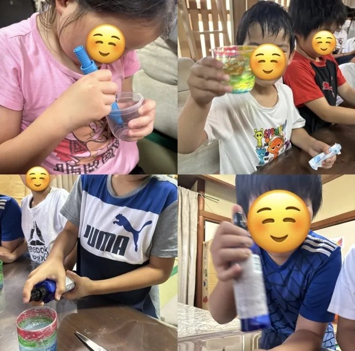 児童発達支援・放課後等デイサービス　おりーぶ/活動“芳香剤作り”🫧