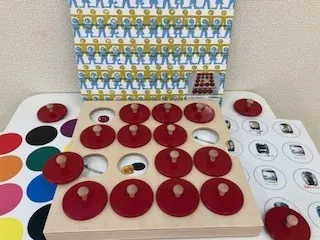 学研の療育　クロッカ湘南台/「いろいろ合わせボード」