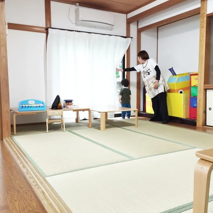 【２０２４年１２月オープン！送迎もあります】ドキドキキッズにこにこ園/お庭が気になる💕