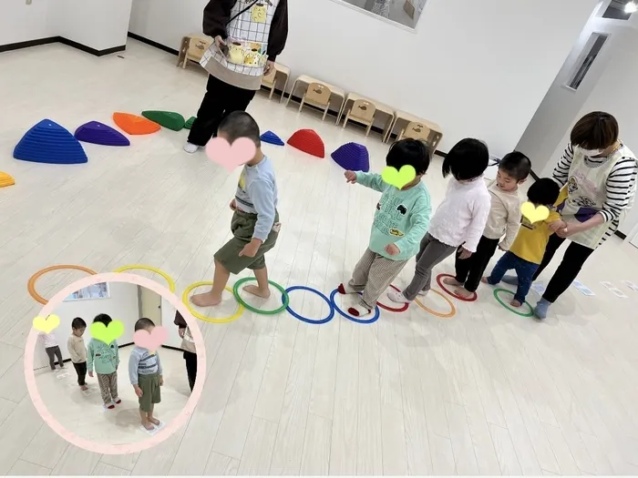 ナトゥラーレはぐはぐ向田町/順番に並んだよ🪿…
