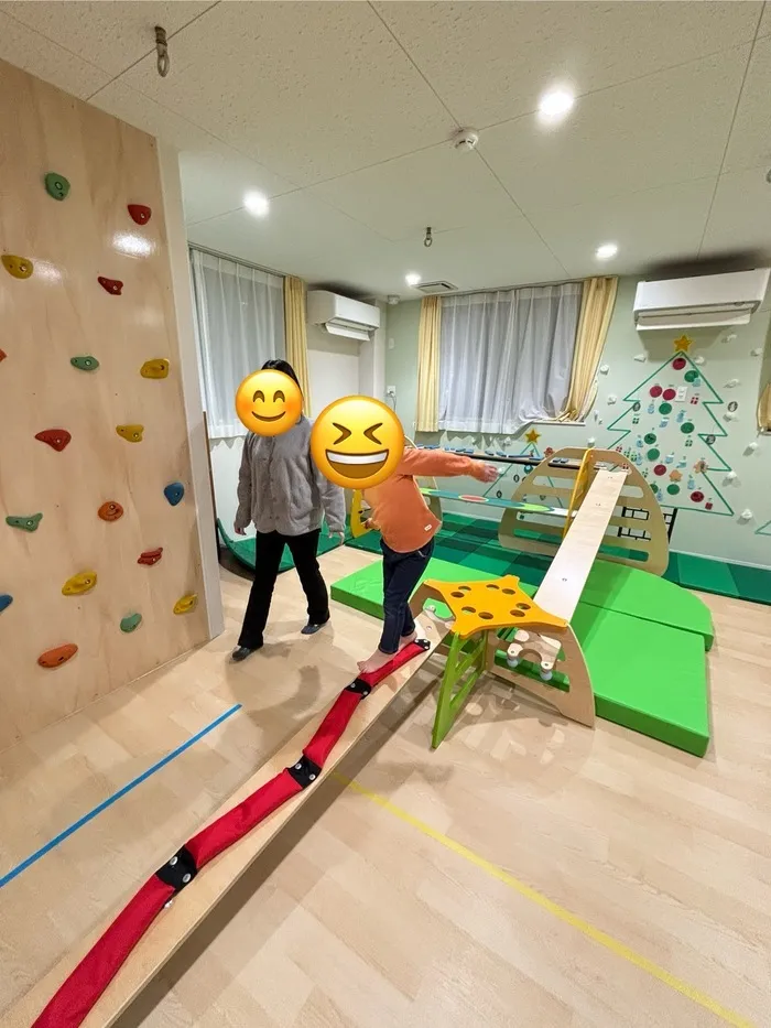 ひだまりきっずPlus/アスレチックのご紹介☆