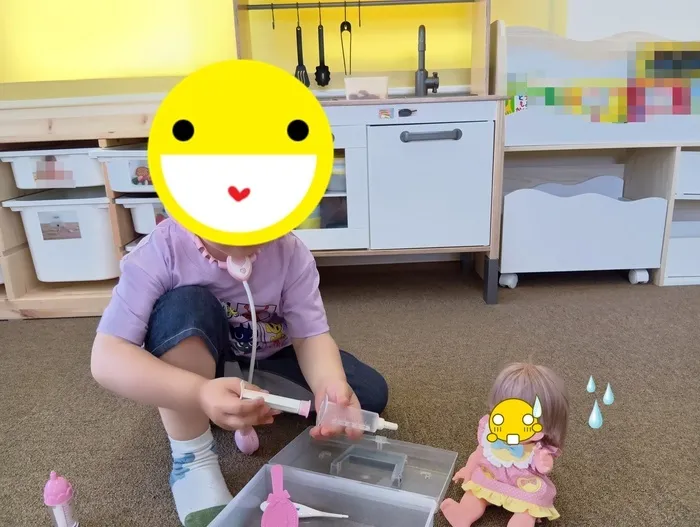 あい・はーと児童発達支援ルーム/小さなお医者さん、ただいま診察中‼️