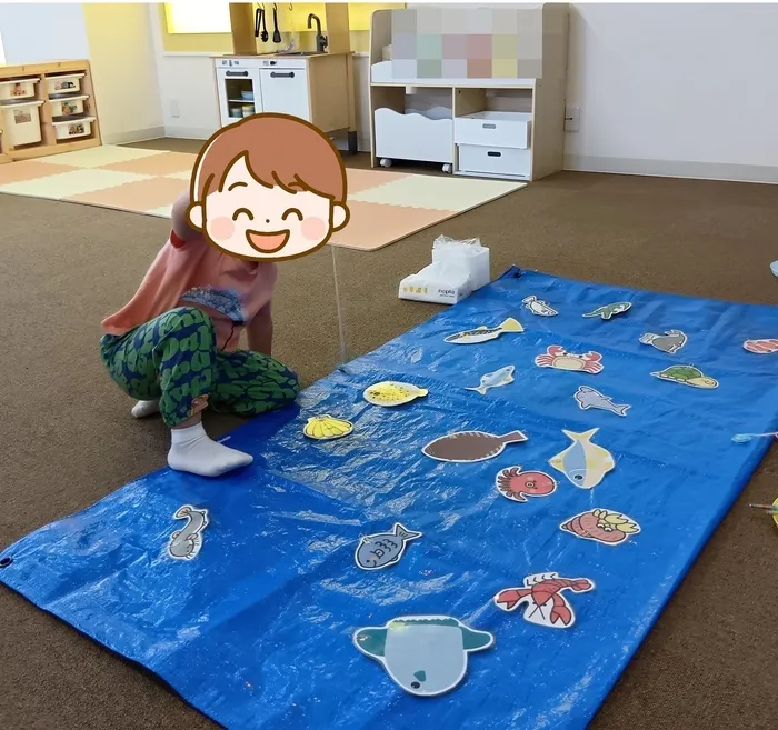 あい・はーと児童発達支援ルーム/魚釣りで、大発見😮⁉️