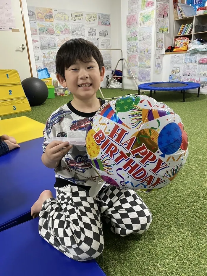 みずほ運動療育/今日はお友達の誕生日会！