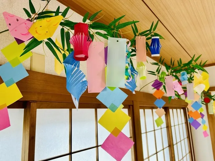 JOIN　戸田公園教室/七夕飾りを作りました🎋✨