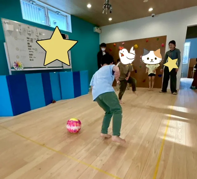 放課後等デイサービス　リブハート御笠川/【ころころドッヂボール】