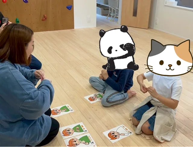 放課後等デイサービス　リブハート御笠川/「手話でおはなししてみよう！」