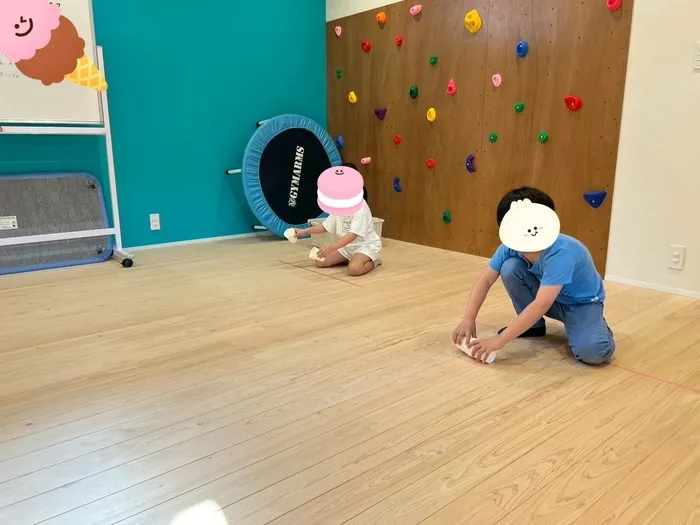 放課後等デイサービス　リブハート御笠川/【紙コップキャッチボール】