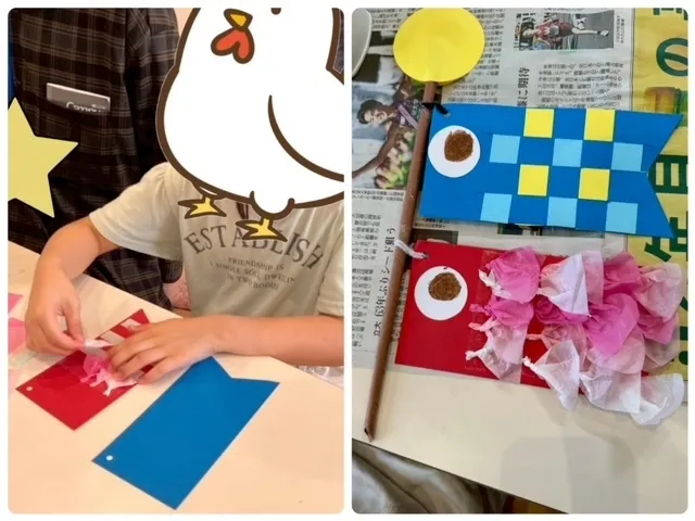 放課後等デイサービス　リブハート御笠川/【こいのぼり制作】