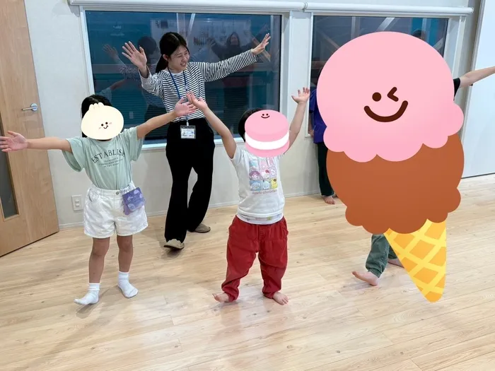 放課後等デイサービス　リブハート御笠川/【まねっこリズム】