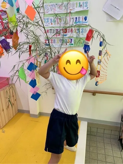 キッズプライム土浦教室/7月2日　七夕工作🎋