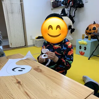 キッズプライム土浦教室/10/30　ハロウィン装飾