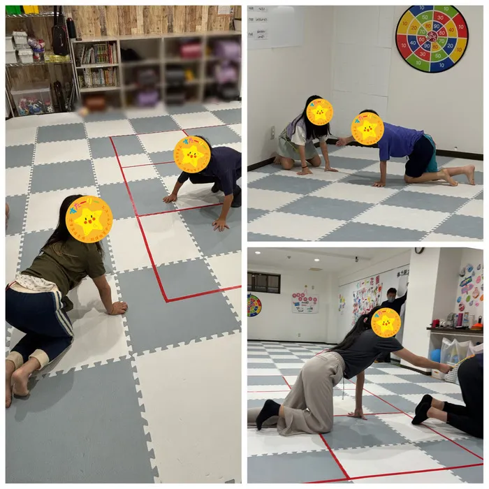 児童発達支援・放課後等デイサービスすたーりー花園/ハイハイしっぽ取り👣