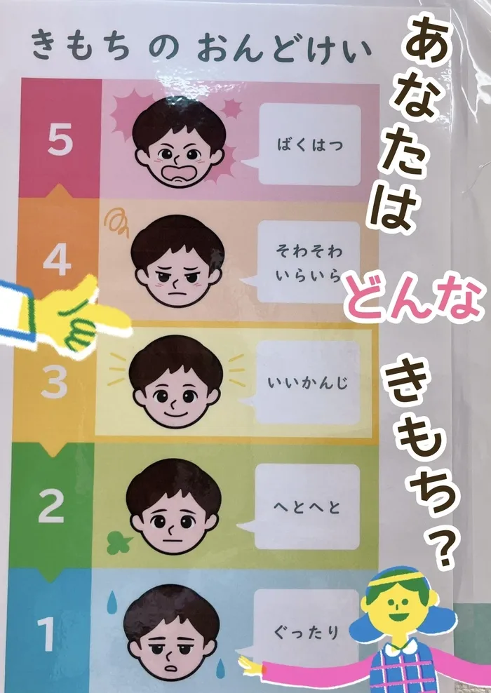 【 2/23(日) 見学会を開催！】児童発達支援・放課後等デイサービス　きらめき/気持ちの温度計😌