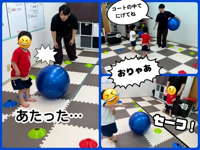 【6、7月見学会を開催！】児童発達支援・放課後等デイサービス　きらめき/バランス回避⚽️