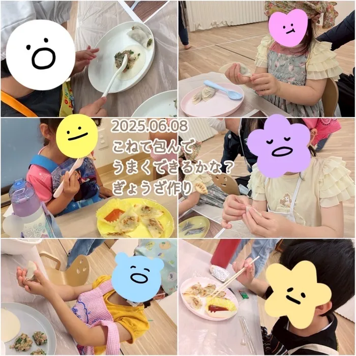  Fun-fare（ファンファーレ）☆2025年4月OPEN！/こねて包んでうまくできるかな？ぎょうざ作り🥟