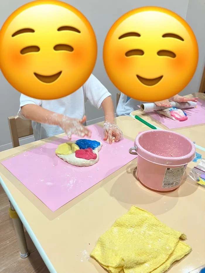 【令和7年3月から新規オープン】ココハグ福岡中央/粘土遊び🍳
