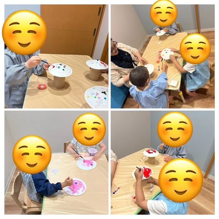 【令和7年3月から新規オープン】ココハグ福岡中央/傘製作とお着替えに挑戦！！