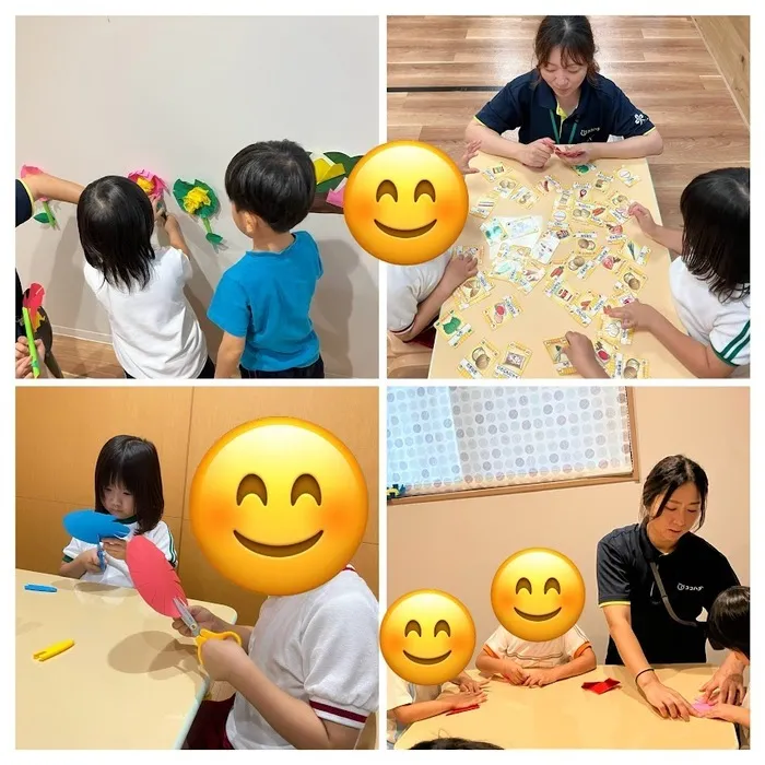 【令和7年3月から新規オープン】ココハグ福岡中央/きれいなお花が咲いたよ♪