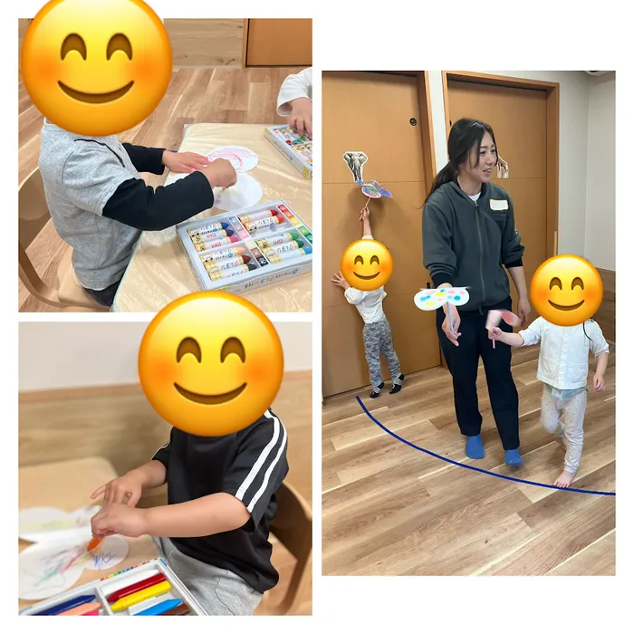 【令和7年3月から新規オープン】ココハグ福岡中央/ひらひらチョウチョ♪