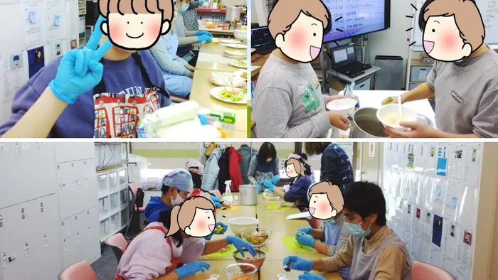 Passoくらぶ熱田/調理実習　クリームシチュー＆ロールサンド