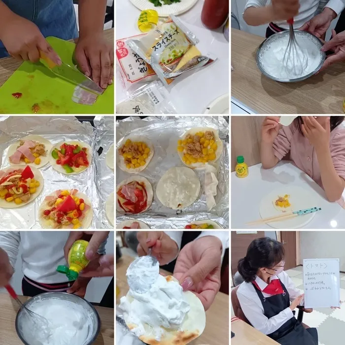 令和7年3月OPENの放課後等デイサービス　Minori/お昼ごはんはピザを作ったよ🍕