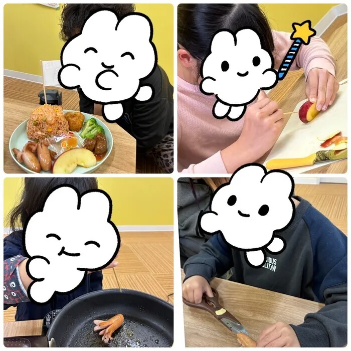 児童発達支援　ソルナ　☆2025年４月OPENの新しい店舗です☆/お子様ランチつくり