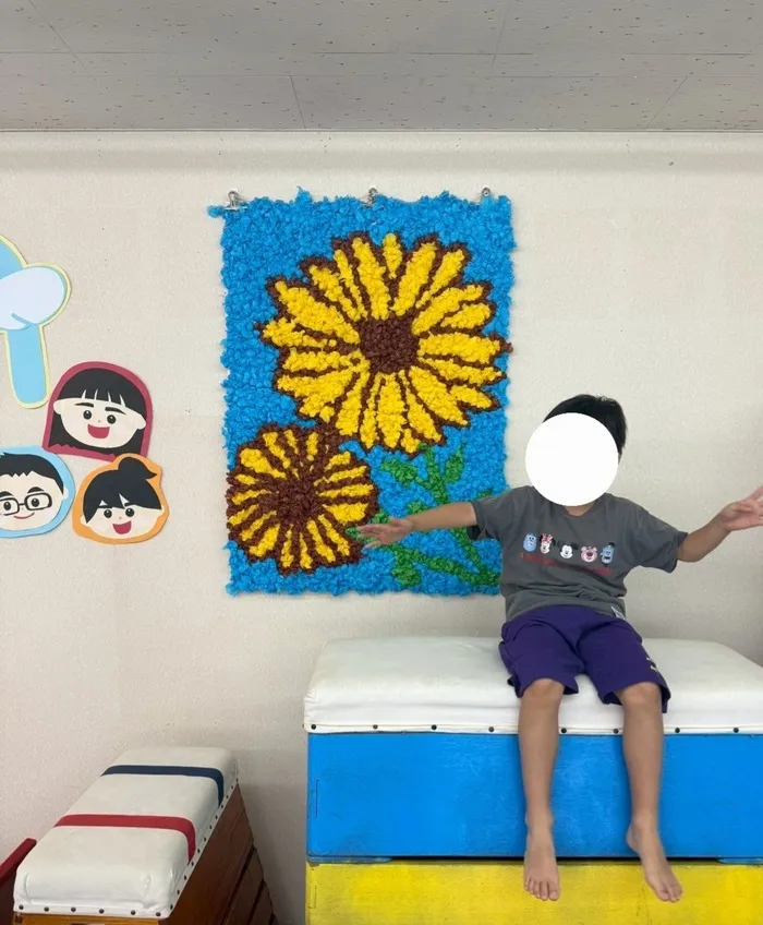 ASKAclub壬生/みんなで「ひまわり🌻」制作