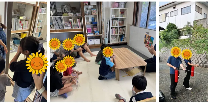 こどもいろ　むなかた/こどもいろ避難訓練（火災）