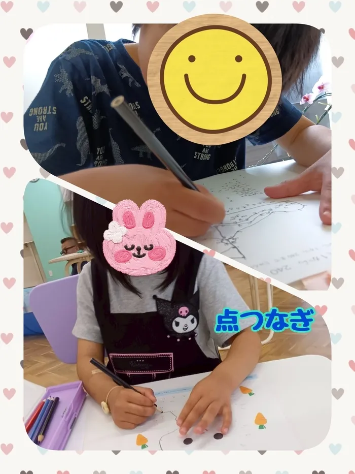 【2025年4月1日OPEN！】【土日祝も◎】【見学・面談は募集中】児童発達支援・放課後等デイサービス でいじー/点つなぎで集中力を高めよう🍀