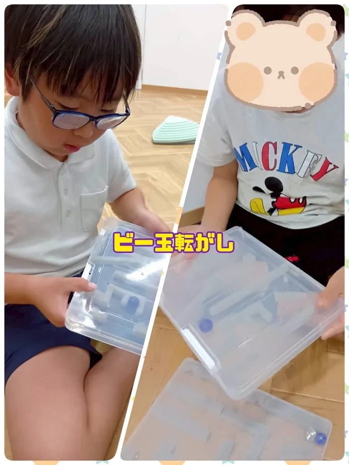 【若干の空きあり】【見学・面談は募集中】児童発達支援・放課後等デイサービス でいじー/ビー玉転がし🎱