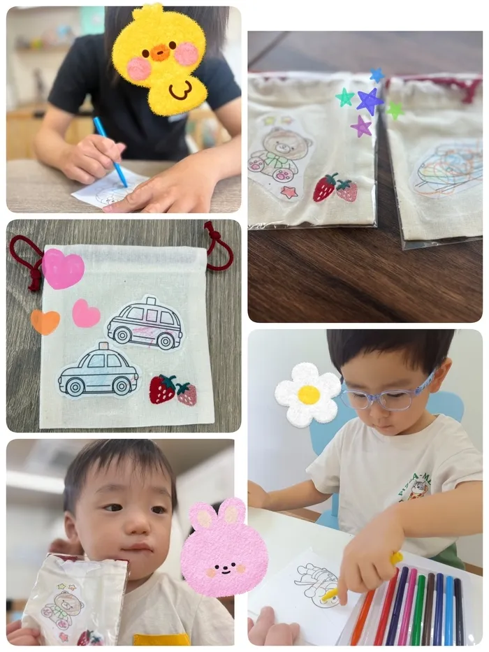  ～学習支援&SST特化～【でいじー】個別・集団療育◎若干の空きあり・ご見学受付中！/オリジナル巾着作り🌟