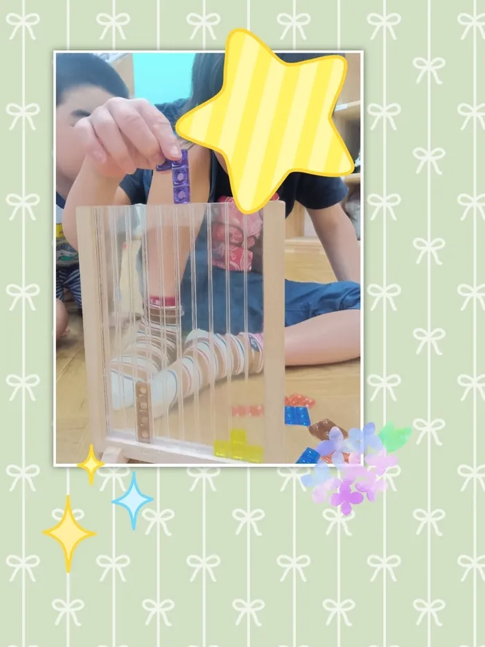  ～学習支援&SST特化～【でいじー】個別・集団療育◎空きあり・ご見学受付中！/お友達と一緒にテトリス🫠