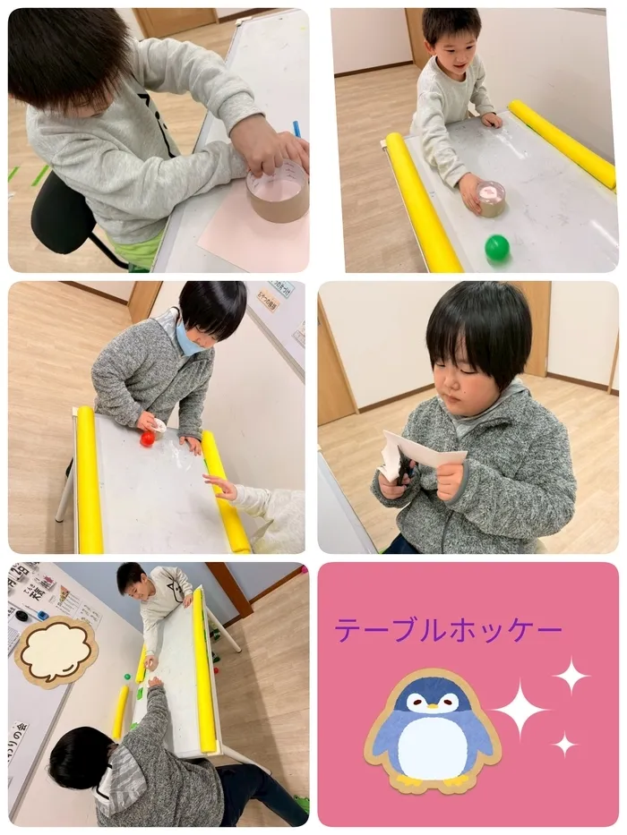 こぱんはうすさくら上尾教室/テーブルホッケーしました！！✨