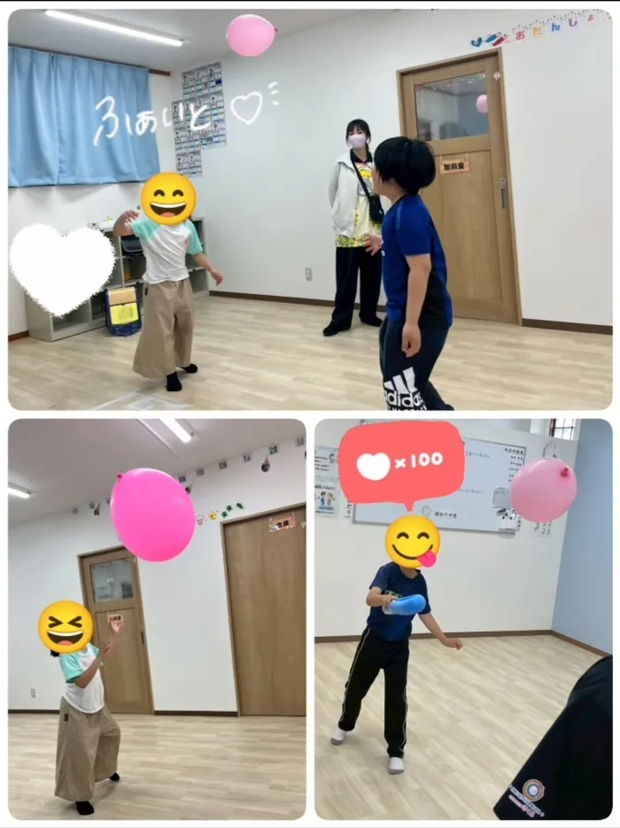 こぱんはうすさくら上尾教室/風船バレーをしました🎈
