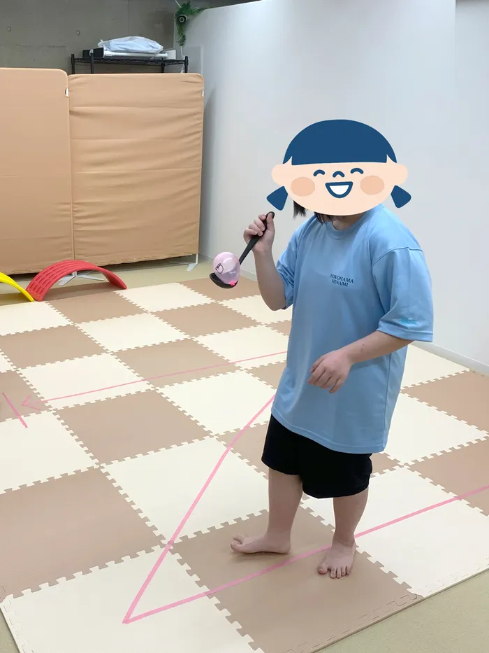 児童発達支援・放課後等デイサービス ひとつぼし/本日のプログラム：「おたまゲーム」🎈