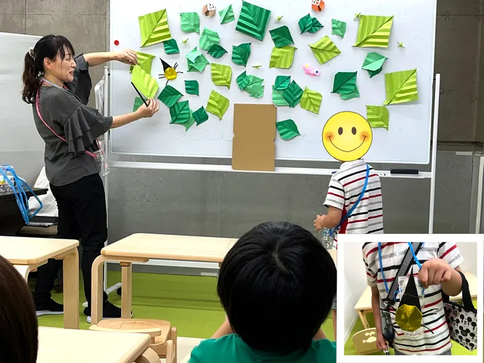 児童発達支援・放課後等デイサービス ひとつぼし/本日のプログラム：「夏の虫探しで育む集中力と笑顔！」
