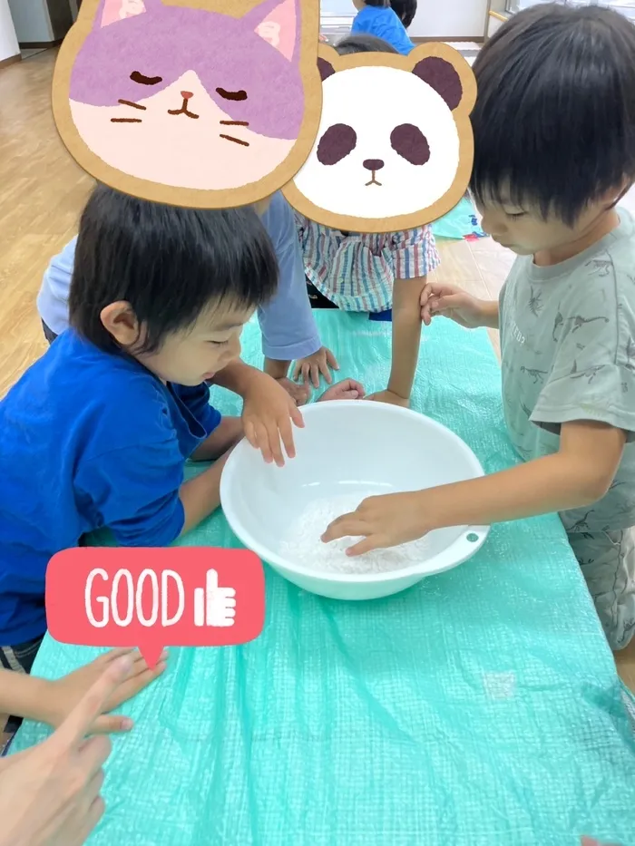 nijico藤沢/片栗粉粘土を作ろう‼︎