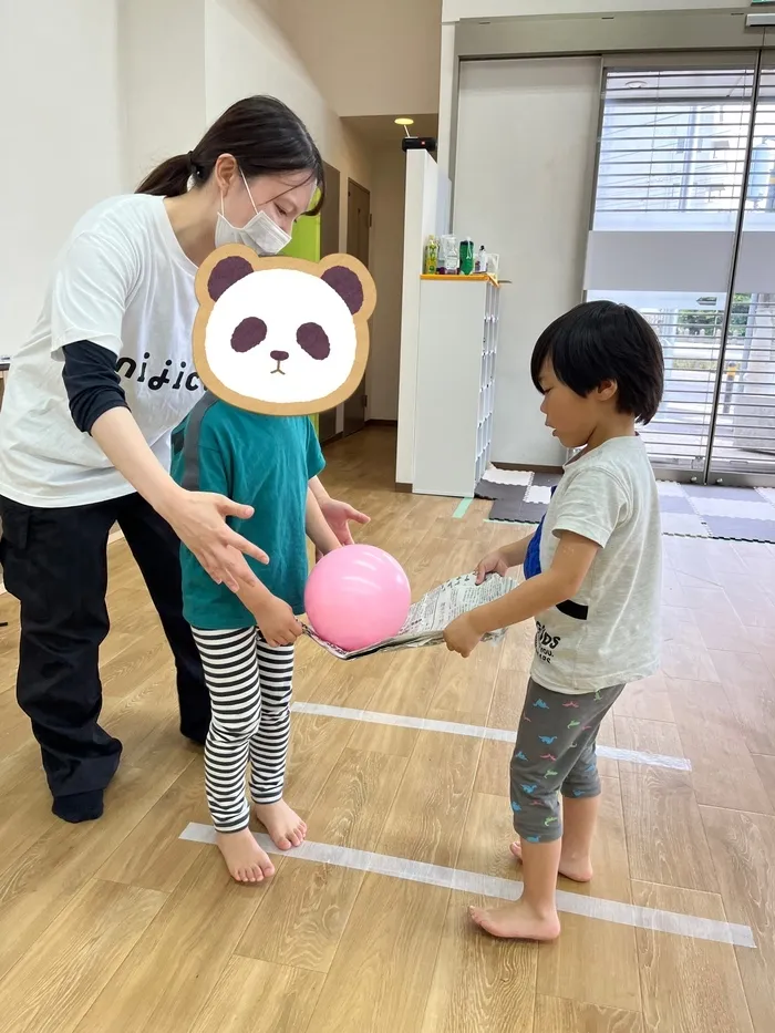 nijico藤沢/協力してボールを運ぼう！！