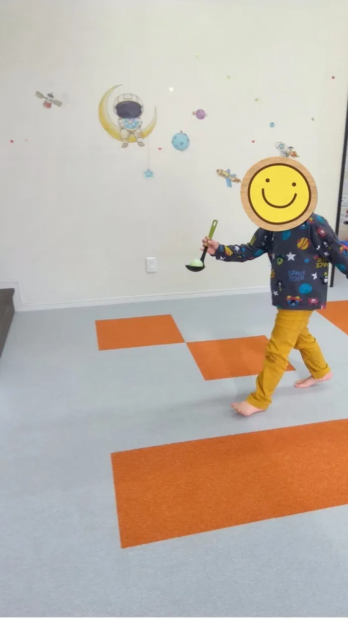 学習支援一番星　スピカ/お玉を使って競走！