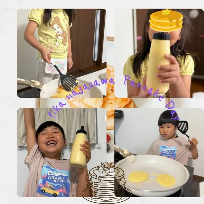 フィーカ長沢 【2025年3月オープン】/フィーカ長沢の【ホットケーキづくり🥞】