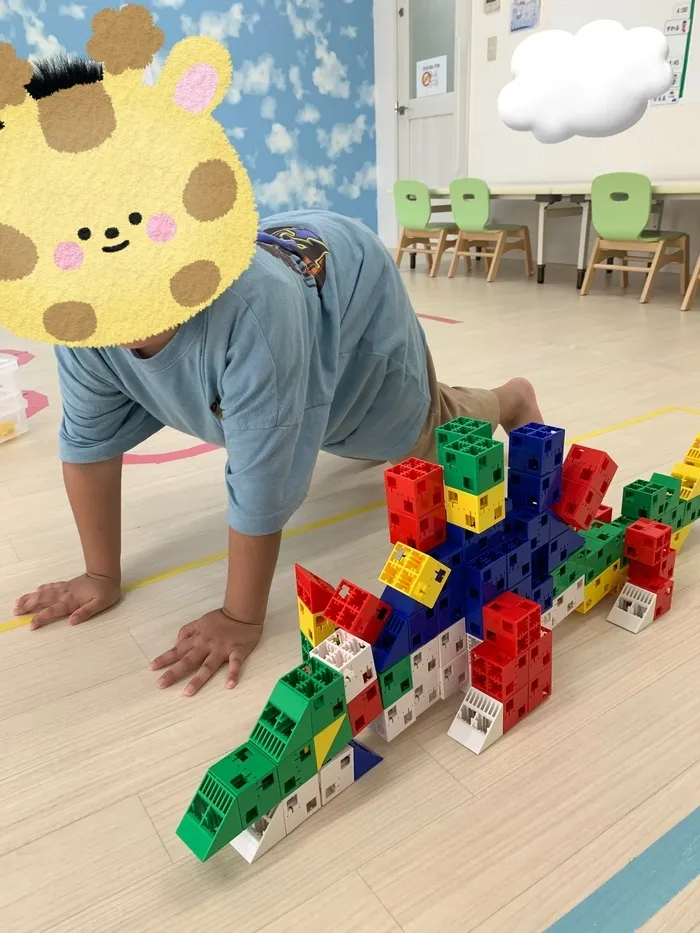 放デイ・児発　ブロッサムジュニア　横須賀堀ノ内教室/ブロック遊び✨